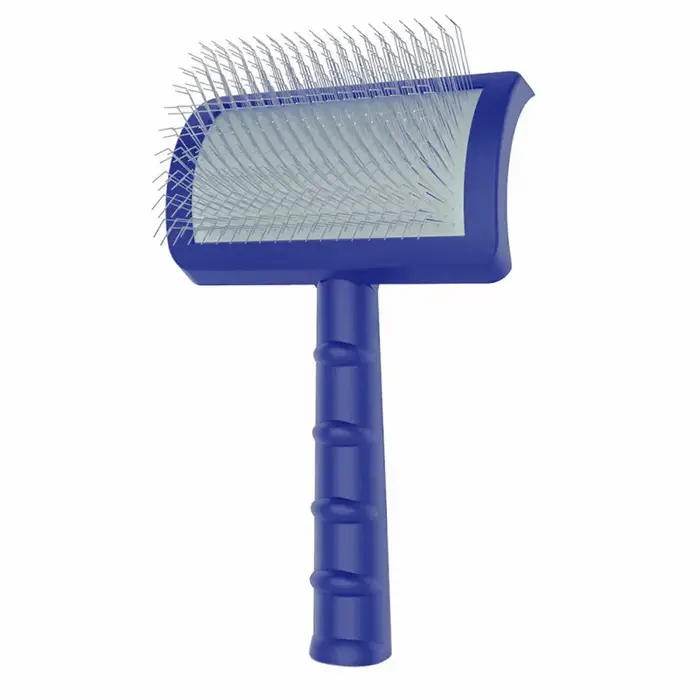 Brosse à gratter pour le toilettage des chiens avec des épingles longues et souples, parfaite pour l