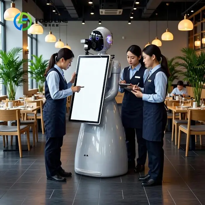Robot photo événementiel personnalisé à louer avec appareil photo reflex numérique et imprimante int
