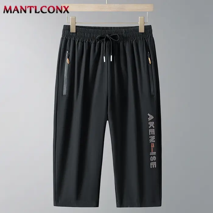 Shorts confortables à taille élastique pour hommes, respirants, à séchage rapide, décontractés, pour