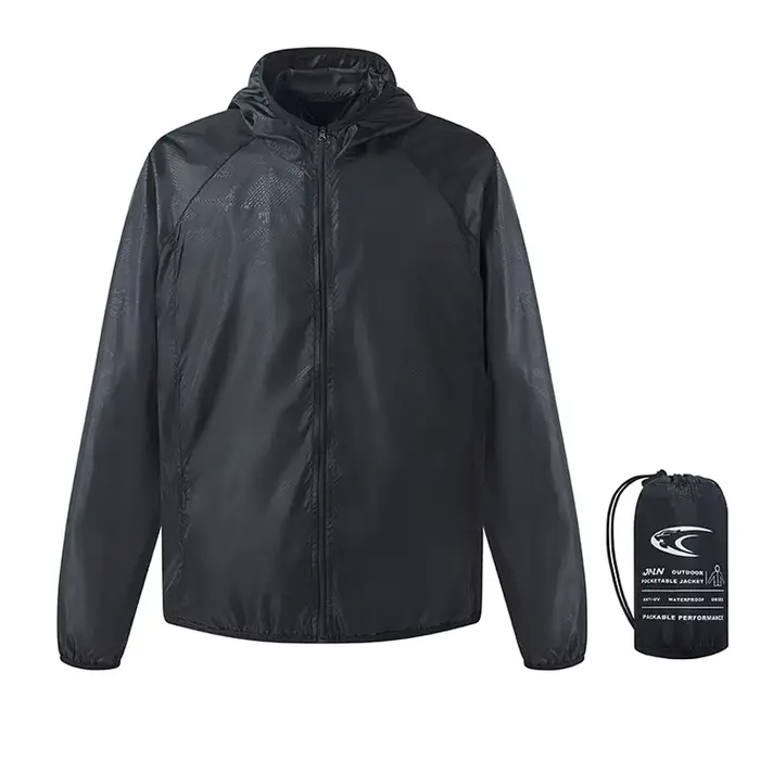 JNLN Camping veste de pluie hommes femmes imperméable Protection solaire vêtements pêche chasse vête