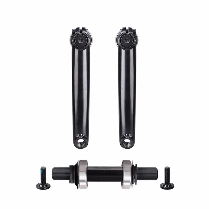 Kit de manivelle Funsea pour BMX Big Cruiser Wheelie Stunt Bike, avec moyeu central 170 mm, bras en 