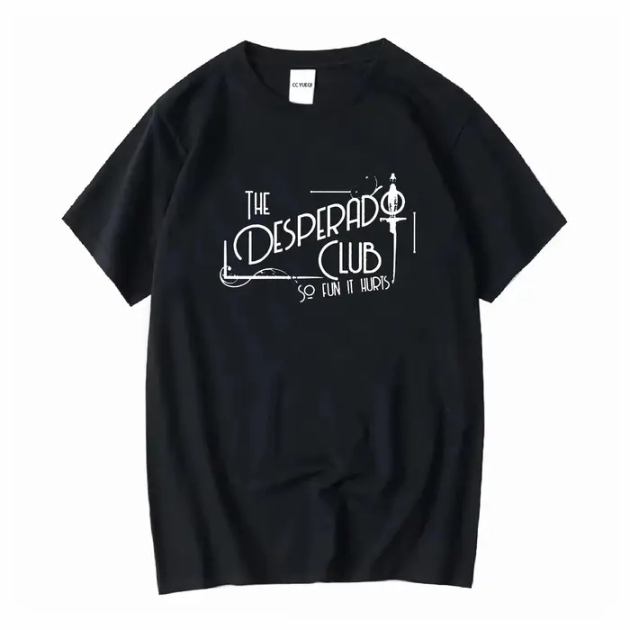 T-shirt vintage Dungeon Crawler Carl Desperado Club Logo pour un usage quotidien – Vêtement élégant pour hommes et femmes – Collection été 2026