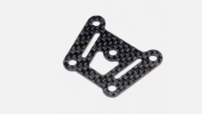 Pièces d'option de voiture modèle R/C, châssis/pièces en carbone personnalisées pour châssis de grou