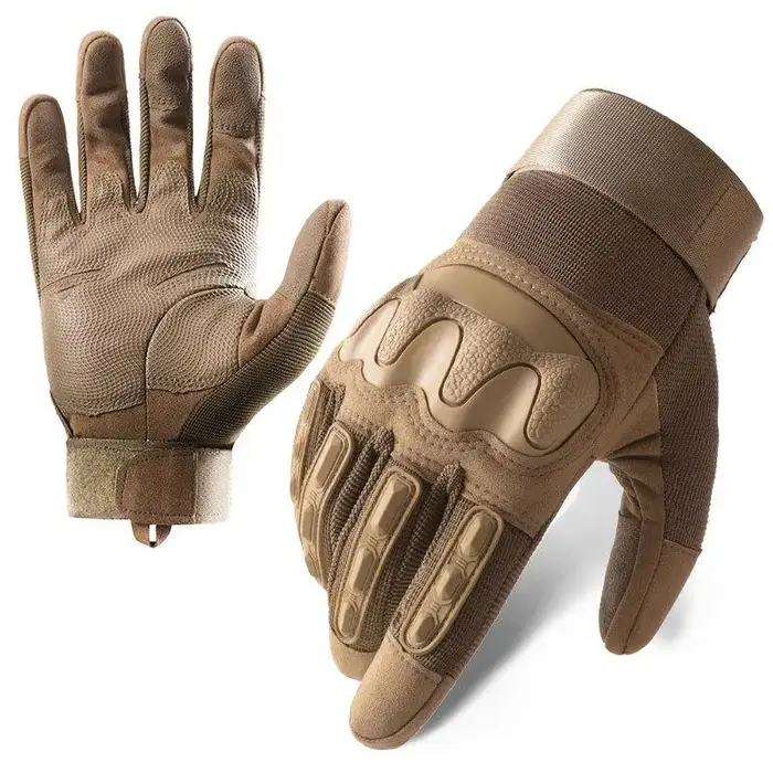 Gants tactiques Z191 full finger homme : protection anti-dérapante pour VTT et forces spéciales