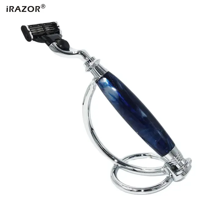 iRAZOR Mach 3 rasoir de sécurité manuel pour hommes Compatible avec la marque universelle 3 couches 