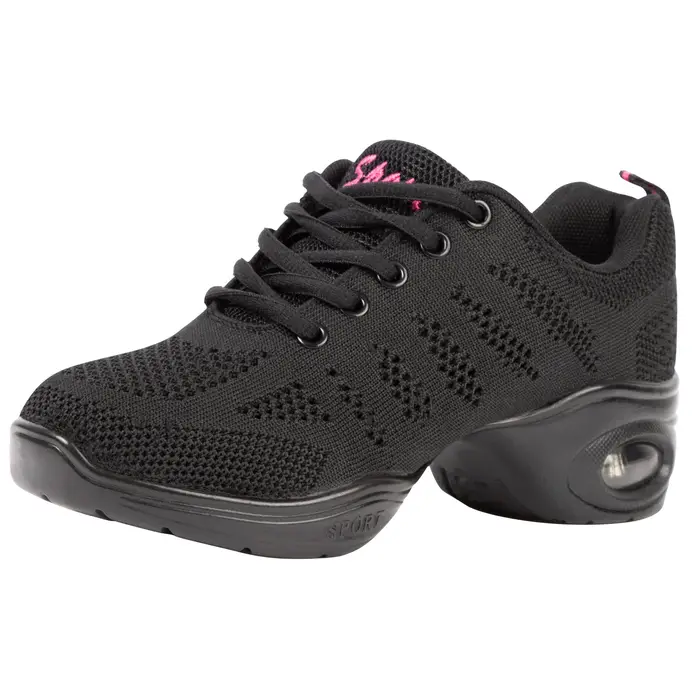 Baskets de danse respirantes pour femmes, avec semelle fendue et coussin d'air, chaussures de marche