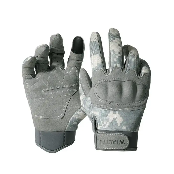 Gants tactiques camouflage anti-usure - Anti-dérapants pour équitation, tactiles et outdoor polyvalents