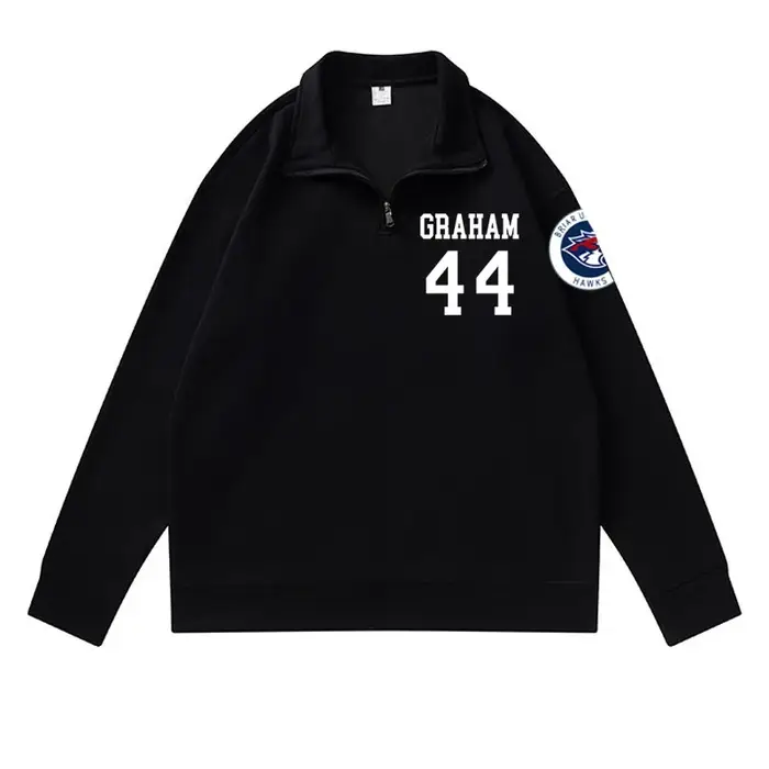 Sweat-shirt de hockey universitaire Briar pour hommes et femmes, vêtements de collège, sweats à capu