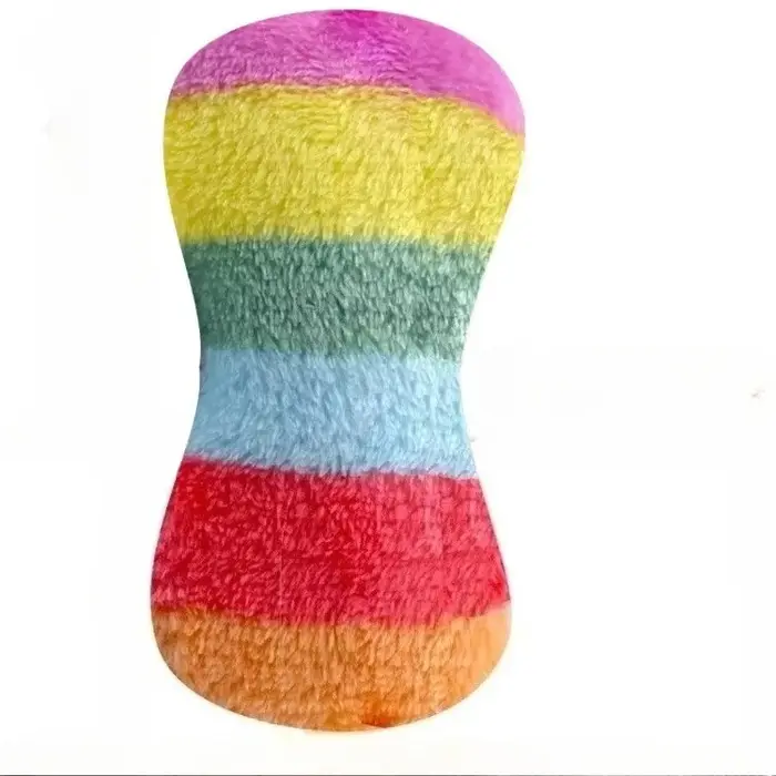 Jouet en peluche pour chien en forme d'animaux, résistant aux morsures, grinçant, en velours côtelé,