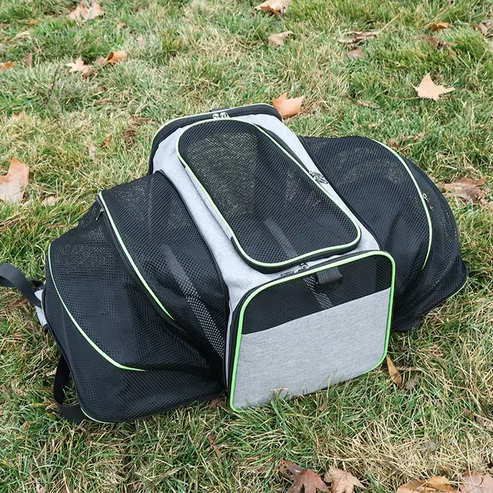 Porte-animaux extensible approuvé par la compagnie aérienne pour petits chiens et chats – Sac de voy