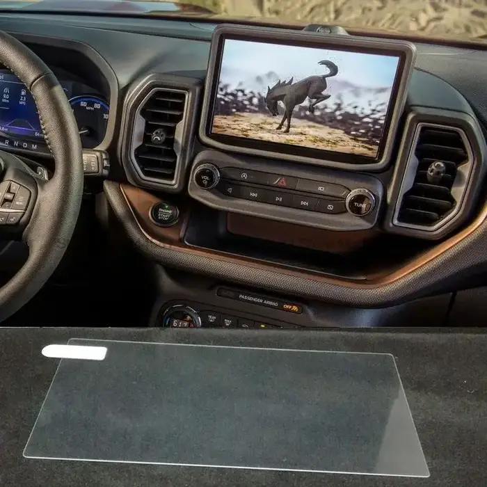 Film de protection en verre trempé pour Ford Bronco Sport 2021 2022, film de navigation GPS pour voi
