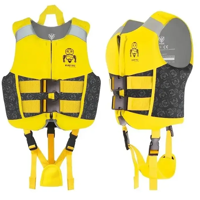 Gilet de sauvetage en néoprène pour enfants, gilet de sauvetage de flottabilité pour garçons et fill