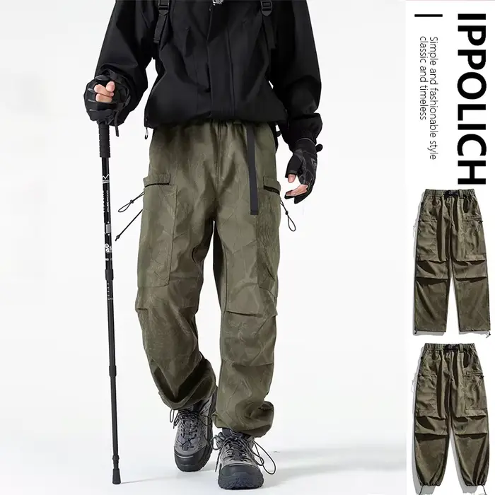 Pantalon cargo camouflage américain pour chasse d'automne - Imperméable, coupe-vent et polyvalent