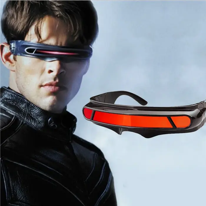 X-man lunettes de soleil x-men Cyclops Cosplay lunettes de soleil polarisées pour hommes femmes mémo