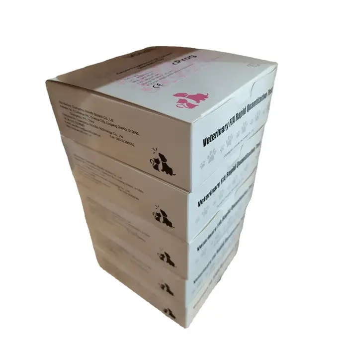 Nouveau Wondfo Finecare vétérinaire d'élevage canin chien Animal Cprog progesterone FCV Ag FPV