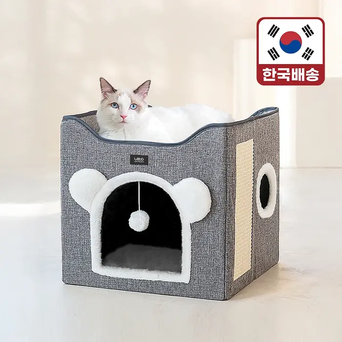(LETO) Leto chat grattoir souffle 2 couches coussin coussin maison LCH-SF01
