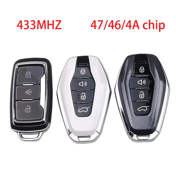 Clé télécommande sans clé de voiture d'origine pour Chery Jetour X70 X90 Plus X95 X70 Plus Cowin X3 