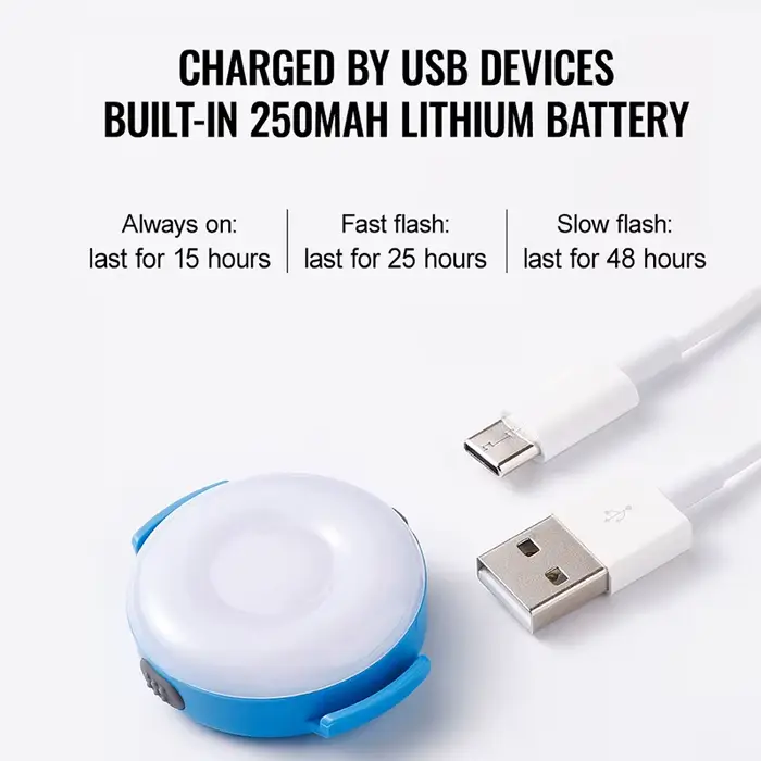 Truelove lumière LED USB Rechargeable Flash chien 3 Modes d'éclairage IP65 étanche rend vos chiens b