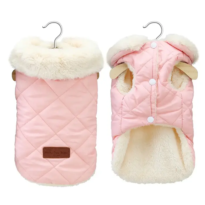 Veste pour animaux de compagnie, 3 couleurs, vêtements chauds et doux pour chiots et chats, tenue po