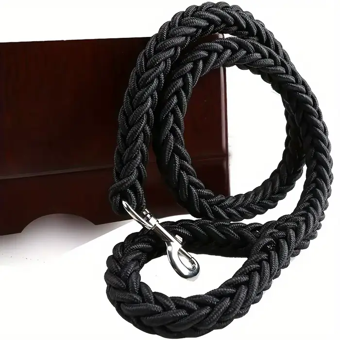 Laisse pour chien pour une formation efficace et une marche confortable, tresse solide et durable, a