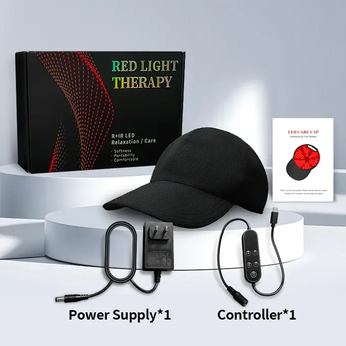 660nm 850nm 940nm lumière rouge thérapie capillaire infrarouge capuchon de croissance des cheveux po