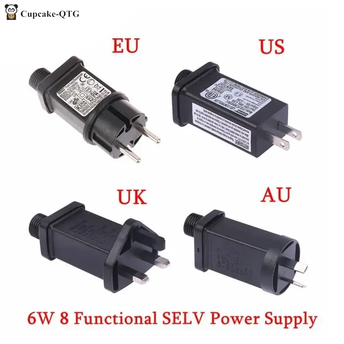 Adaptateur de commutateur de pilote de lampe LED SELV fonctionnel 8, 1 pièce, EU |   États-Unis |   