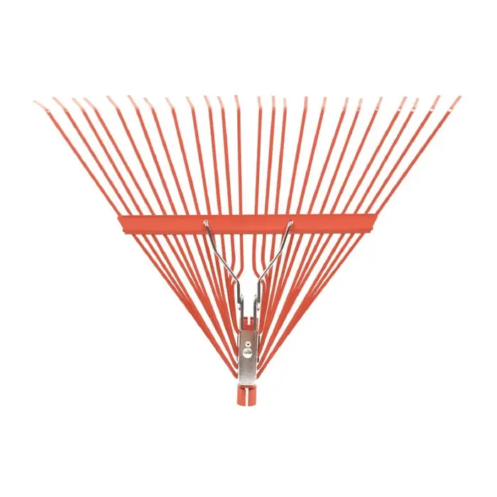 Râteau à feuilles de jardin à 24 dents, outil de nettoyage rapide pour le jardinage de couleurs pers