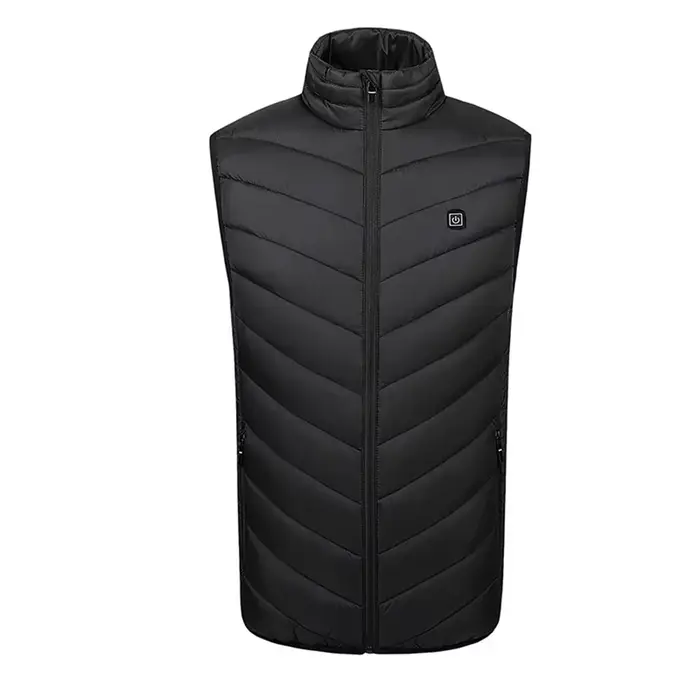 2 zones gilet chauffant vestes chauffantes électriques pour hommes femmes température USB chauffage 