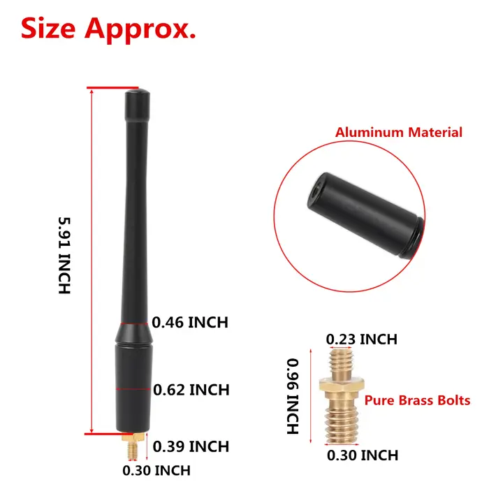 Antenne modifiée pour voiture, antenne Radio FM, amplificateur de Signal pour Jeep Wrangler JK JL 4X