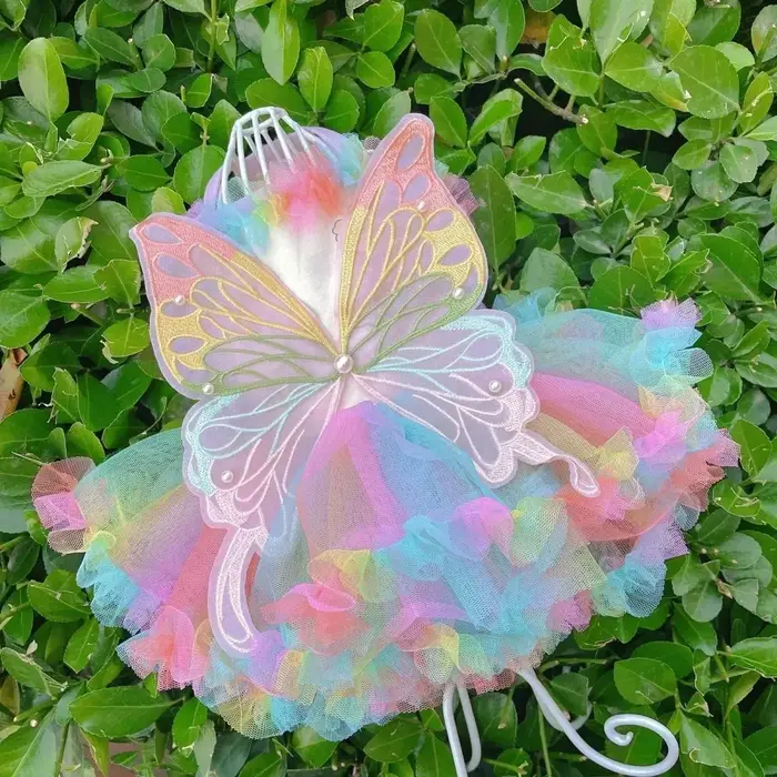 Robe de princesse papillon pour chien, vêtements doux pour chien, Super petit, mignon, Chihuahua, im