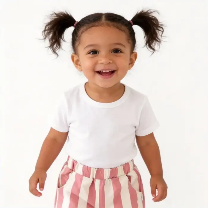 Pantalon en coton décontracté rayé pour enfants de 1 à 3 ans occasions spéciales et plein air