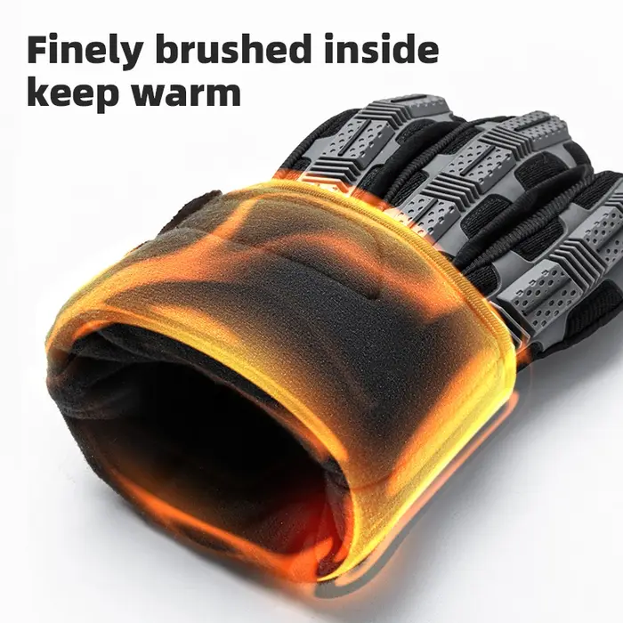 ROCKBROS gants de cyclisme gants tactiques SBR coussin épaissi antichoc respirant GEL vélo moto hive