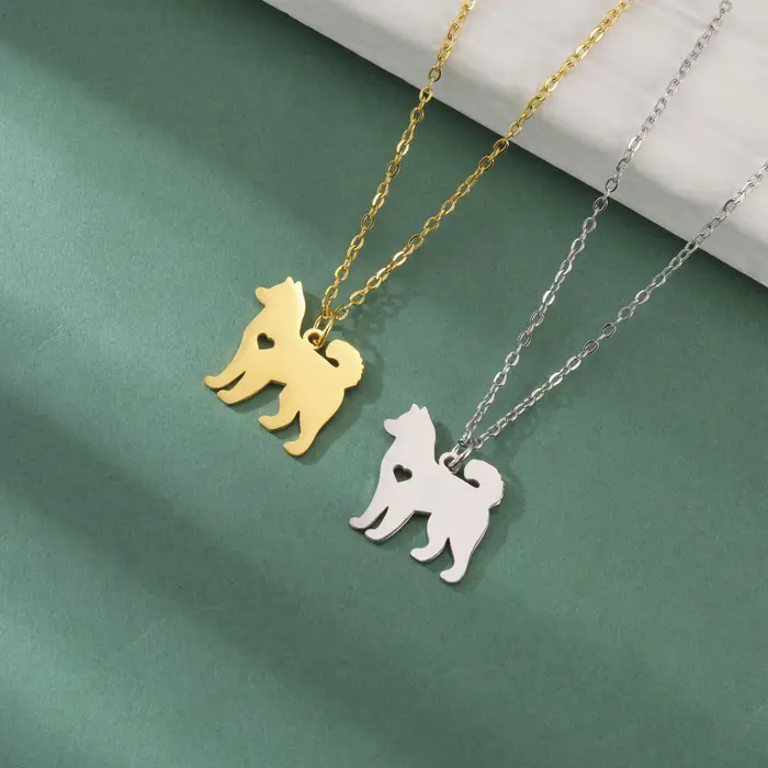 Collier Samoyed pour femme