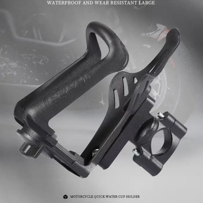 Porte-bouteille de boisson réglable en largeur, pour moto, Scooter, ATV, vélo, adapté aux bouteilles
