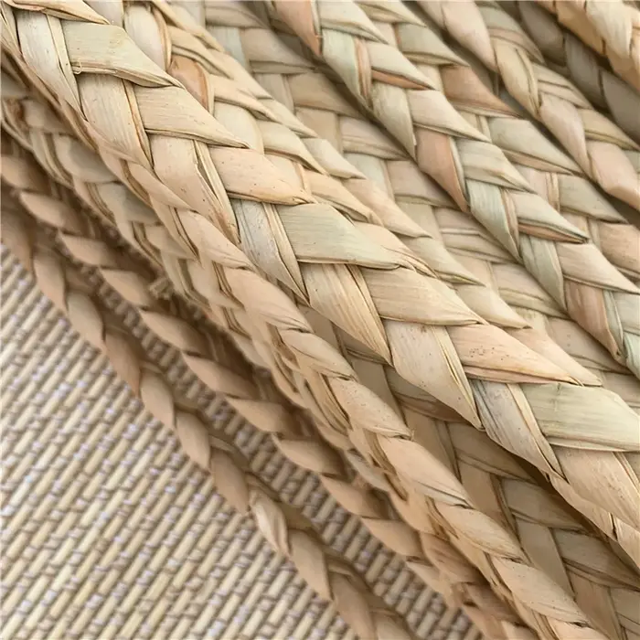 Corde de Calamus Enge Naturelle Tressée en Rotin et Paille Faite à la Main, Matériel de Bricolage, D