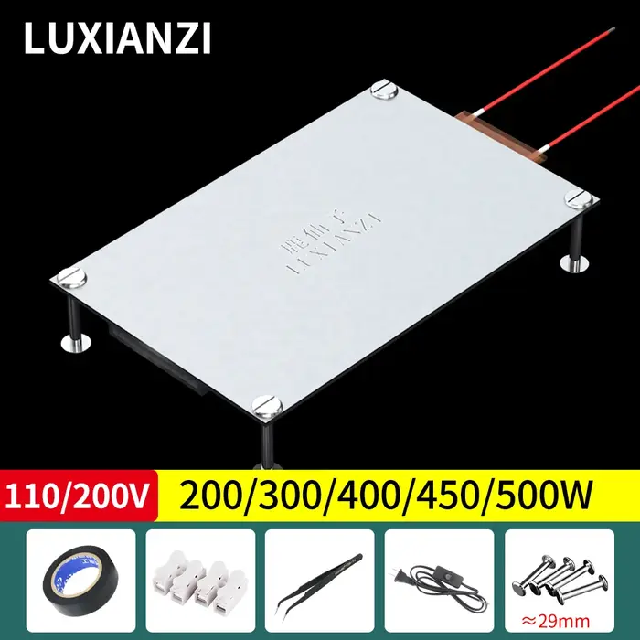 LUXIANZI – dissolvant Led en aluminium, Station de dessoudage BGA, plaque de fièvre PTC, préchauffag