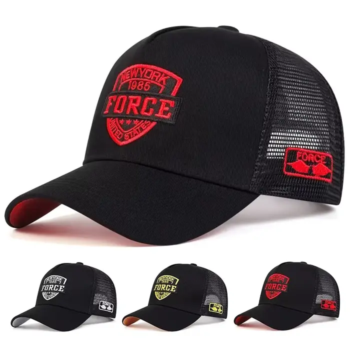 Casquette de Baseball en maille pour hommes et femmes, chapeau de Sport de plein air avec lettres, u