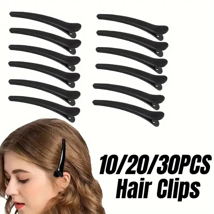 10/20/30 pièces/ensemble pinces à cheveux en plastique épingle à cheveux accessoires grande taille 8