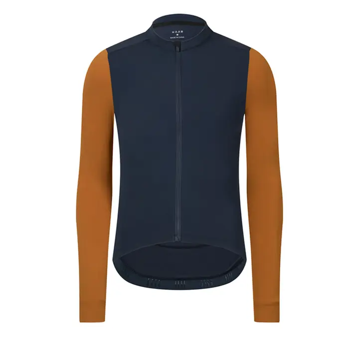 Spexcell Rsantce-Maillot de Cyclisme Thermique Smile pour Homme, Haut de Vélo VTT, Vêtements de Vélo