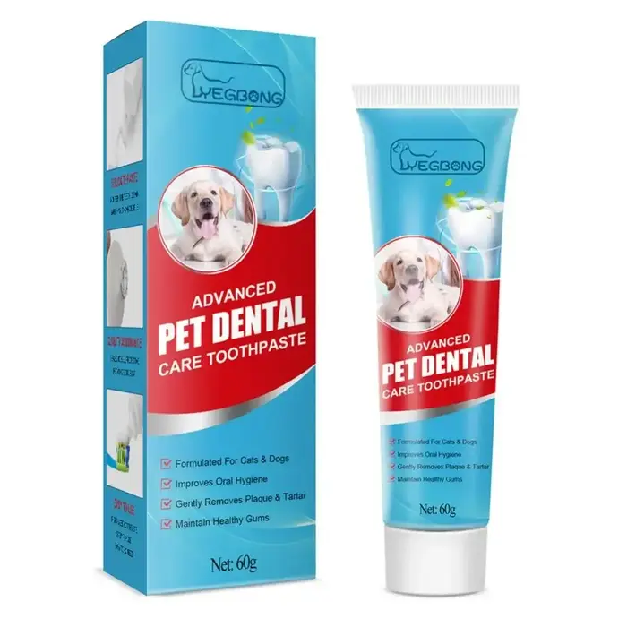 Dentifrice de soins buccaux pour animaux de compagnie, haleine fraîche pour chien, déodorant buccal,