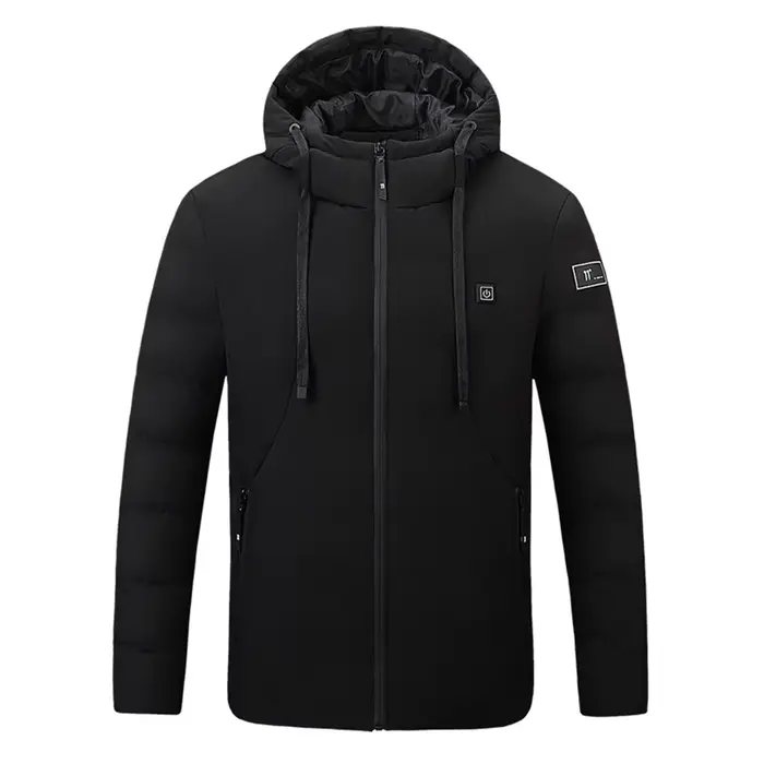 4 zones vestes chauffantes pour hommes Sports de plein air intelligent USB charge chauffage vêtement