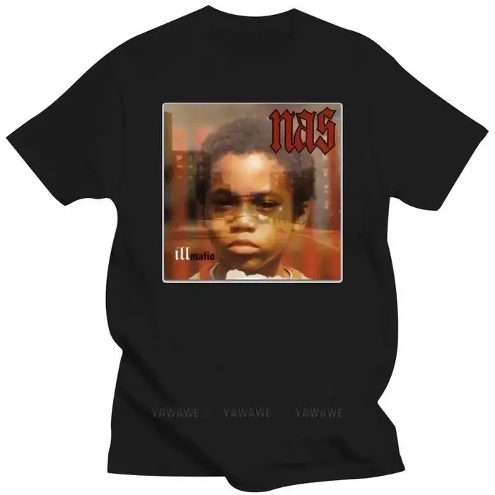T-Shirt en Coton Blanc pour Homme, Vêtement de Marque, Style Hip Hop Vintage, Rap, Ill Merch, Def Ja