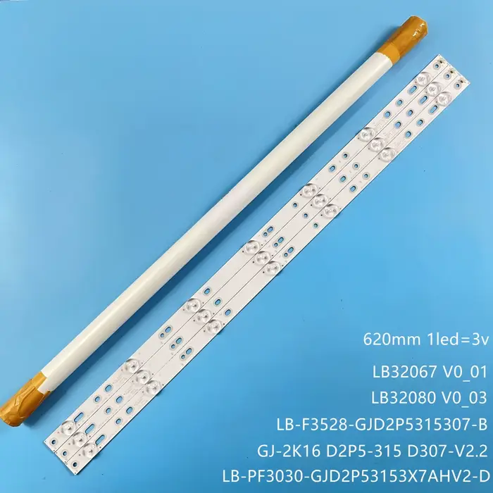 Éclairage TV 32PFS6402/12 32PFT4309/60 32PFT5300/60 barre LED bande de rétro-éclairage règle de lign
