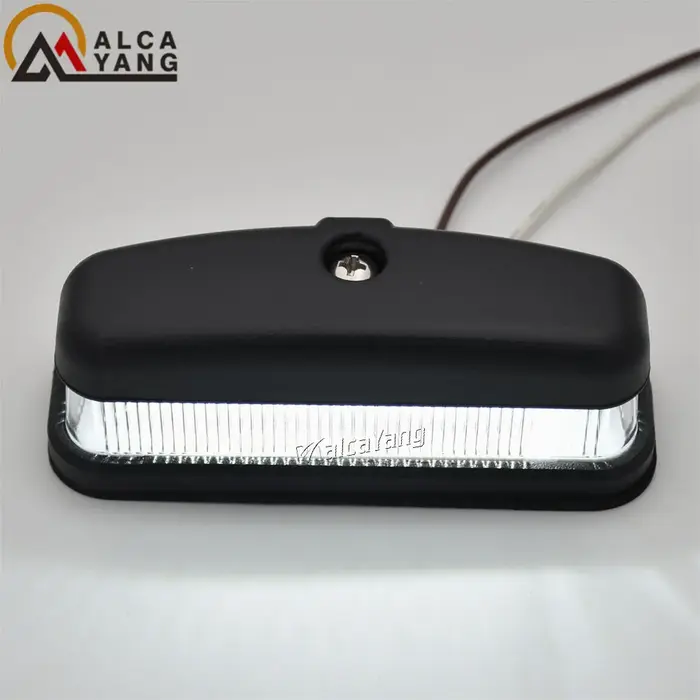 Lampe d'immatriculation LED pour Land Rover Series 2 2A 3 Defender 90 110 130 tous modèles avec technologie LED 2400 lumens installation plug and play sécurité visibilité nocturne
