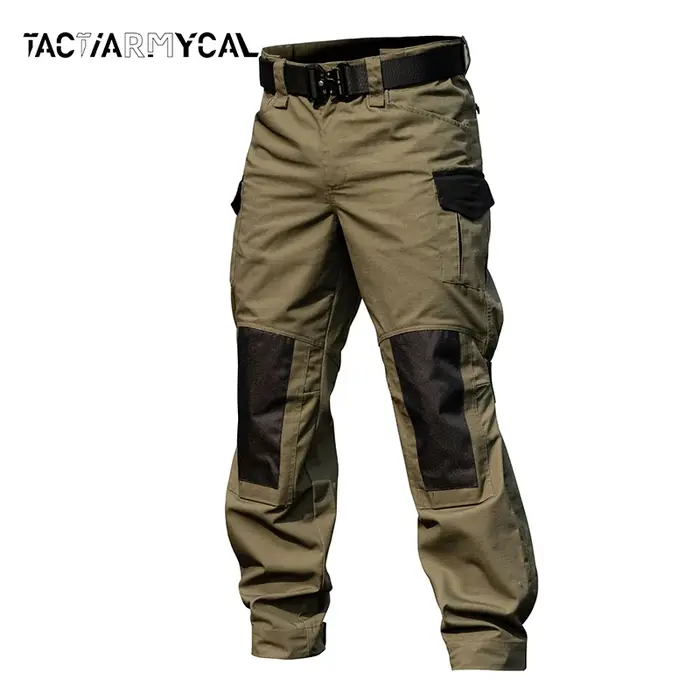 Pantalon cargo militaire tactique armée entraînement multi-poches résistant imperméable randonnée