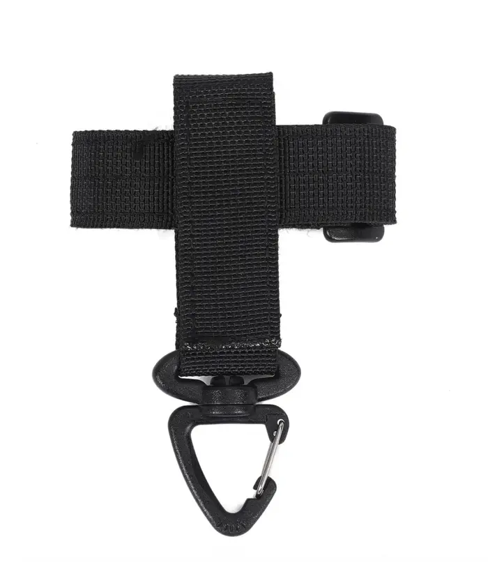Gants de chasse polyvalents, crochet de rangement, clip de sécurité, nylon, extérieur, ULd'escalade,