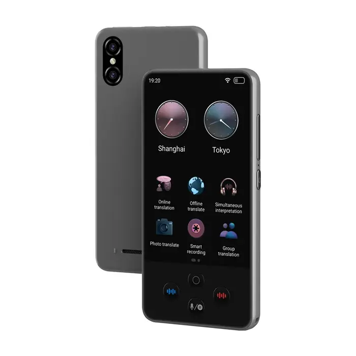 Traducteur portable S85 Pro WiFi 138 langues traduction vocale photo groupe ChatGPT pour voyages de chasse internationaux