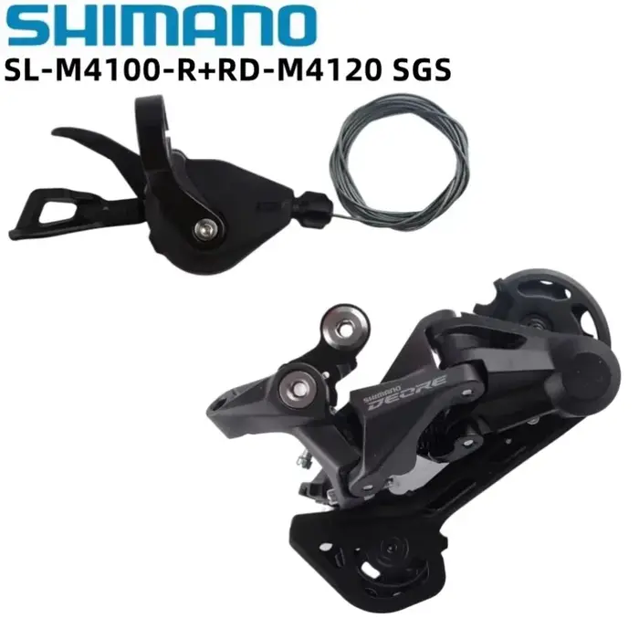 Shimano Deore M4100 Mini groupe 2x10 v/11 v levier de vitesse RD-M4120 M5120 dérailleur arrière à lo