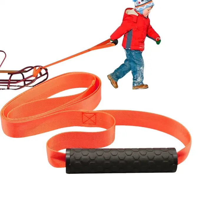 Corde de traction cerf pliable - Sangle multifonction avec poignée pour chasse lourde en extérieur