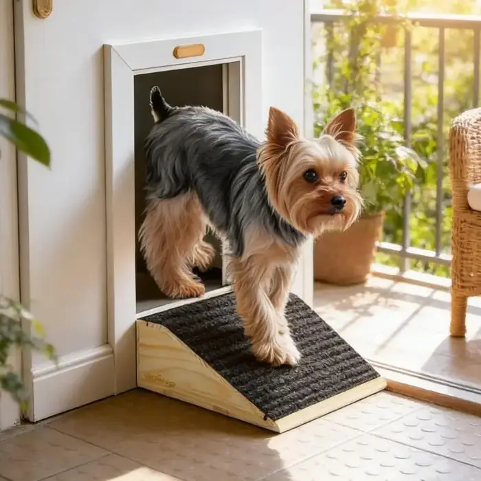 Rampe d'escalier pour chien, escalier antidérapant pour chien, marches en bois pour petits chiens ch